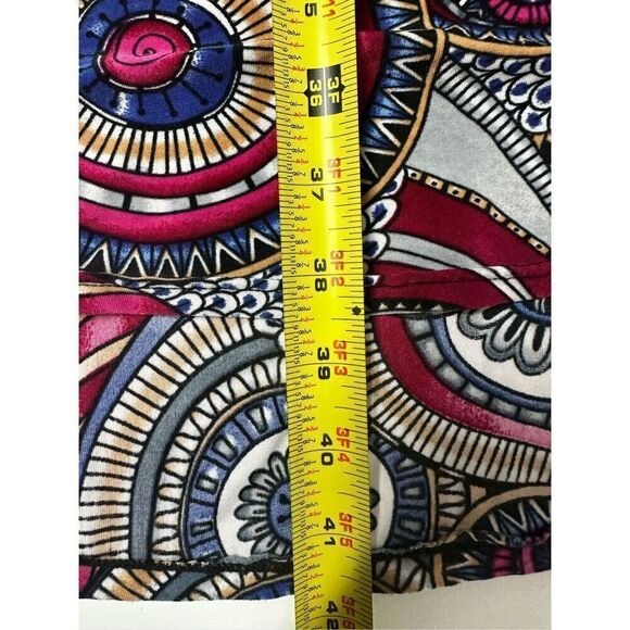 Women Vintage Style Sleeveless Elegant Size L Dress Bohemian Geometric Pattern - Picture 7 of 11